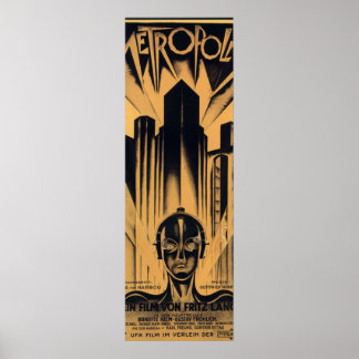 Metropolis Fritz Lang Film Poster