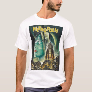 METROPOLIS Fritz Lang Sci-Fi Drama 1927 Old Film P T-Shirt