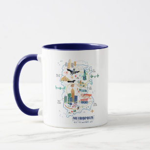 Metropolis - Geschichtsbuch Tasse