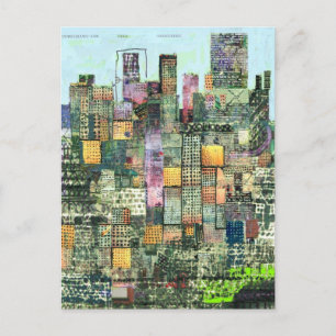 Metropolis Green Postkarte