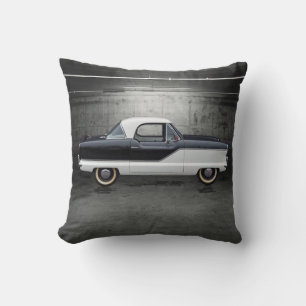 Metropolitan Black and White Nash Kissen