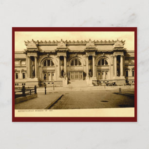 Metropolitan Museum of Art, New York City Vintage Postkarte