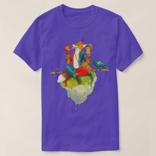 MettAa der Fox Vulpine Vivimancer T-Shirt (Design vorne)
