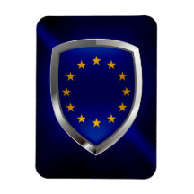 Mettalic-Emblem der Europäischen Gewerkschaft