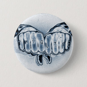 METTALIC VERBRECHER-LEBEN BUTTON