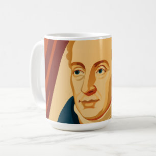 Metternich: Modernes Vintage Poster Kaffeetasse