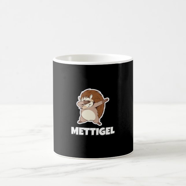 Mettigel Funny Mett Igel Say T - Shirt Kaffeetasse (Mittel)