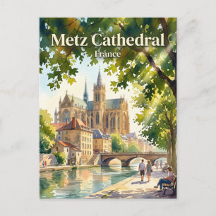 Metz, Frankreich Frankreich Postkarte