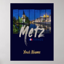 Metz Grand Est France - Vintages Nachtleben