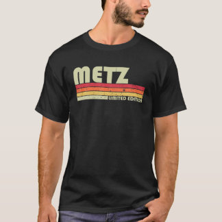 METZ Nachname Funny Retro Vintager 80er 90S Geburt T-Shirt