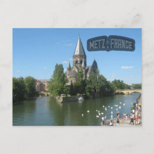 Metz Postcard Postkarte