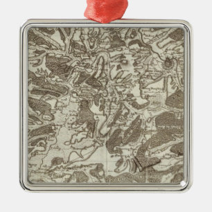 Metz Silbernes Ornament