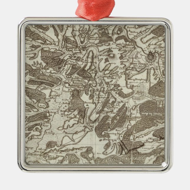 Metz Silbernes Ornament (Vorne)