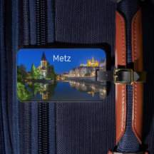 Metz Temple Neuf France Night Moselle Souvenir