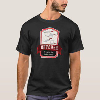 Metzger, Fleisch fressendes Tier T-Shirt