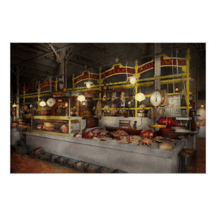 Metzger - Fleisch-Party 1926 Poster