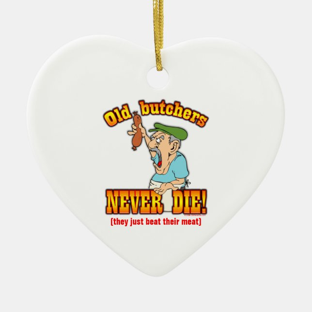 Metzger Keramikornament (Vorne)