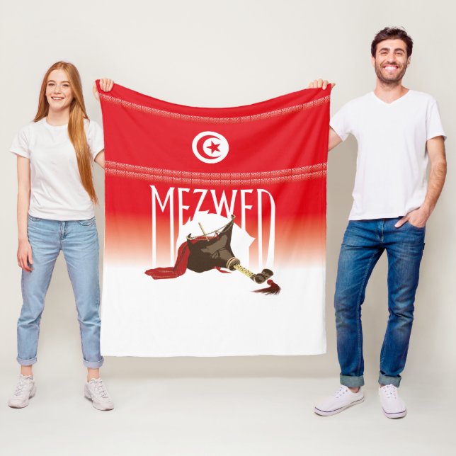 Metzgerei - tunisische Dudelsack Fleecedecke (Beispiel)