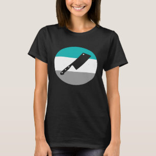 Metzgermesser Retro Cook für Männer Frauen T-Shirt