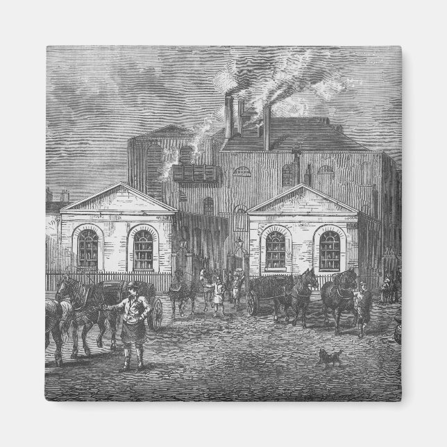 Meux's Brauerei, 1830 Magnet (Vorne)