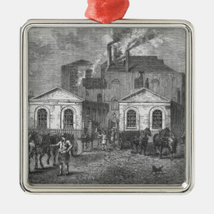 Meuxs Brauerei, 1830 Silbernes Ornament