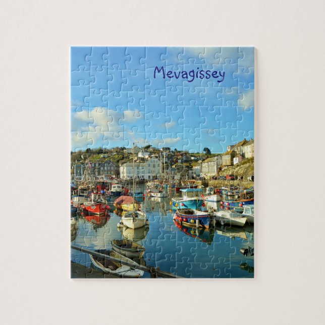 Mevagissey Cornwall England Puzzle (Vertikal)