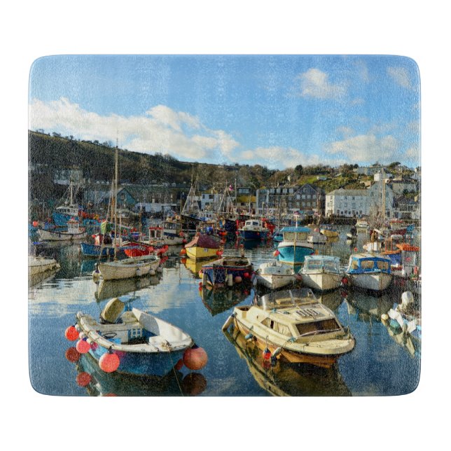 Mevagissey Cornwall England Schneidebrett (Vorderseite)