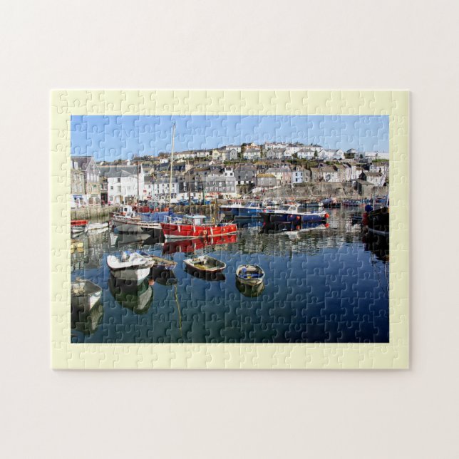 Mevagissey Hafen Puzzle (Horizontal)