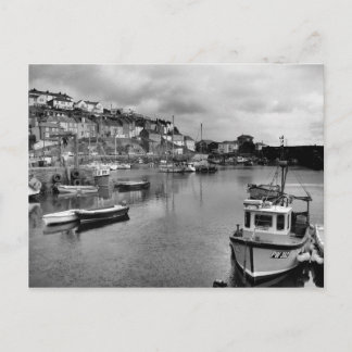 Mevagissey Harbour Cornwall Postkarte