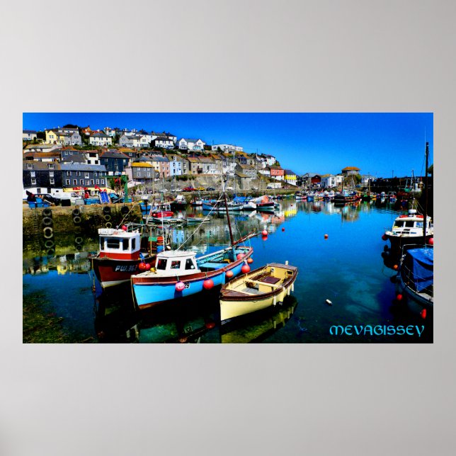 mevagissey poster (Vorne)
