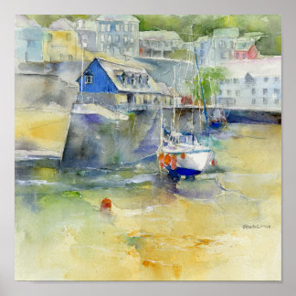 Mevagissey Saint Austell Cornwall Poster