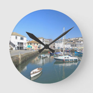 Mevagissey Wall Clock Runde Wanduhr