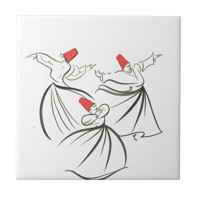 Mevlana Fliese (Vorderseite)