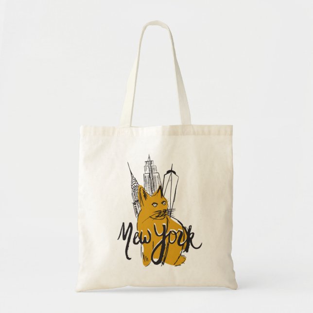 Mew (neue) York-StadtNYC Kitty-Taschen-Tasche Tragetasche (Vorne)