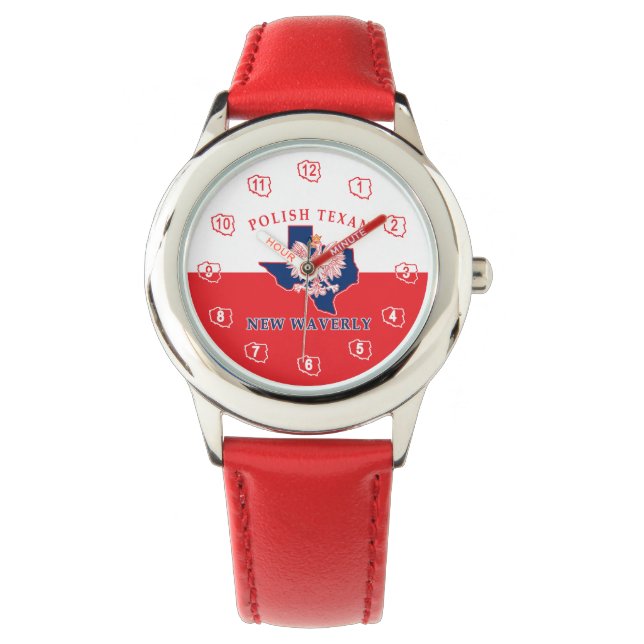 Mew Waverly Polish Texan Armbanduhr (Vorderseite)