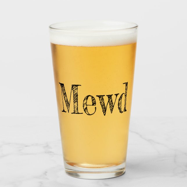 Mewd Mood Glas (Vorne (Gefüllt))