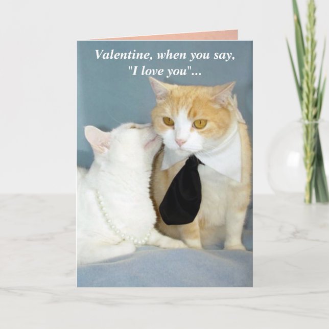 MEWS-ic in meinen Ohren Feiertagskarte (Vorderseite)