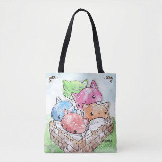 Mewshroom Katzekitty-Pilz niedlicher Kawaii Korb