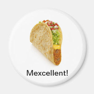 Mexcellent! Die Regel der Tacos! Magnet