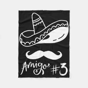 Mexican Amigo #3 Group Matching Cinco De Mayo - Ha Fleecedecke