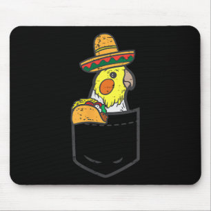 Mexican Atiel Bird Pocket Fiesta Cinco De Mayo Kid Mousepad