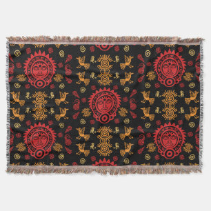 Mexican Aztec Art Wohngestaltung Decke