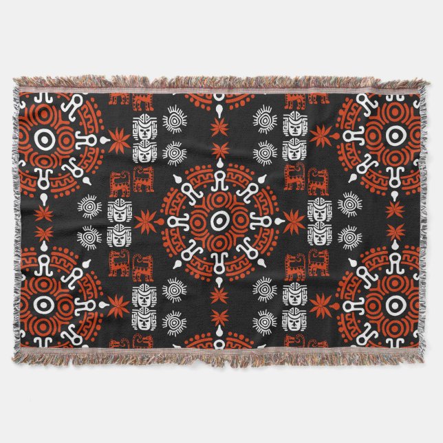 Mexican Aztec Art Wohngestaltung Decke (Vorderseite)