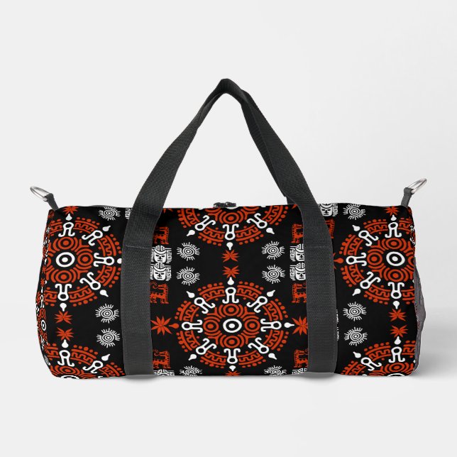 Mexican Aztec Art Wohngestaltung Duffle Bag (Vorderseite)
