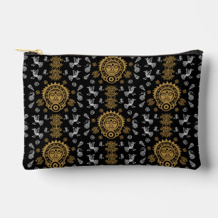 Mexican Aztec Art Wohngestaltung Zubehörtasche