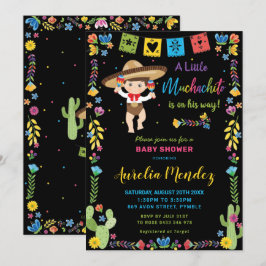 Mexican Baby Muchachito Fiesta Dusche Einladung