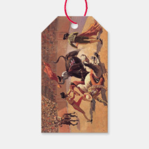 Mexican Bull Fight (von Frederic Remington) Geschenkanhänger