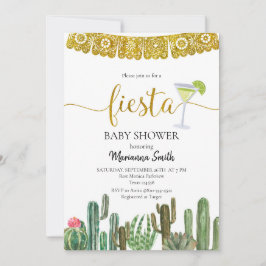  Mexican Cactus Fiesta Baby Dusche Party  Einladung