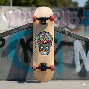 Mexican Cavalera Sugar Skull Aufkleber