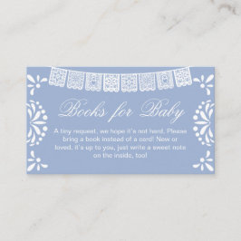 Mexican Cielito Lindo Baby Shower Books for Baby Begleitkarte